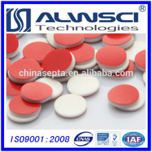 Best price 9-425 Red PTFE/White silicone septa hplc septa